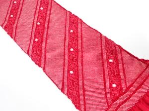 正絹　振袖用　絞り　帯揚げ